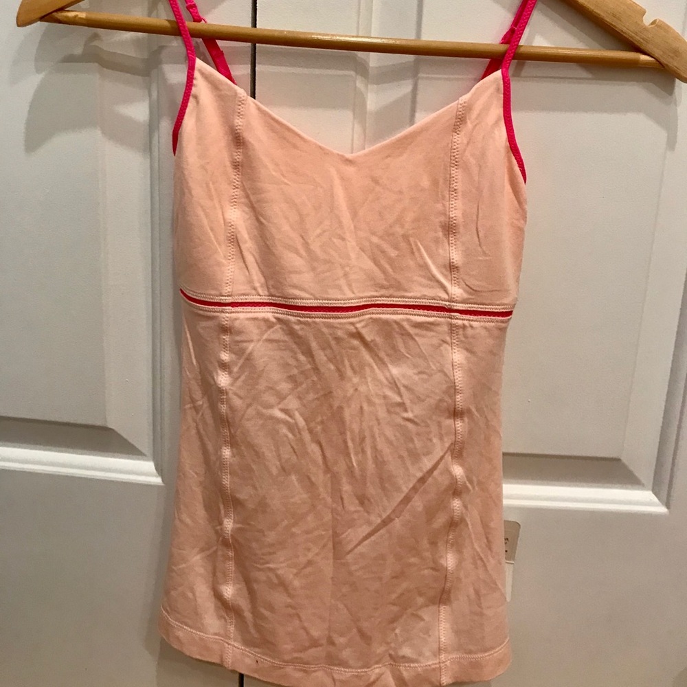 Lululemon Luminous Tank - pink - size 2